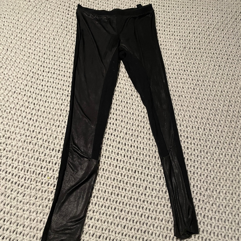Shiny Express leggings extra small black